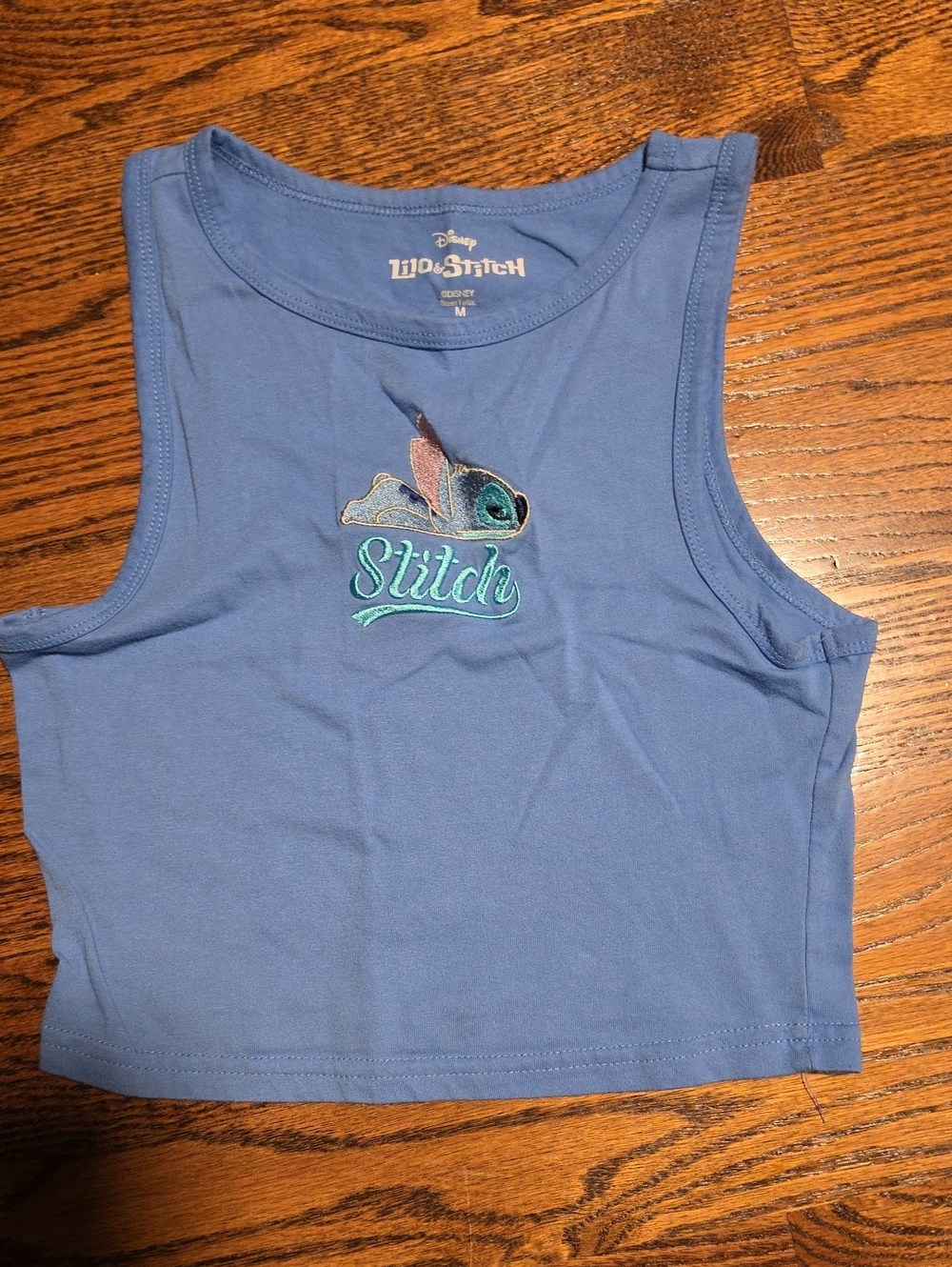Disney Lilo & Stitch Light Blue Lilo & Stitch Tank Top
